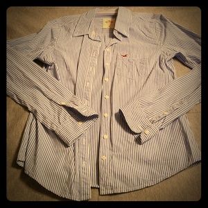 Hollister button down long sleeve